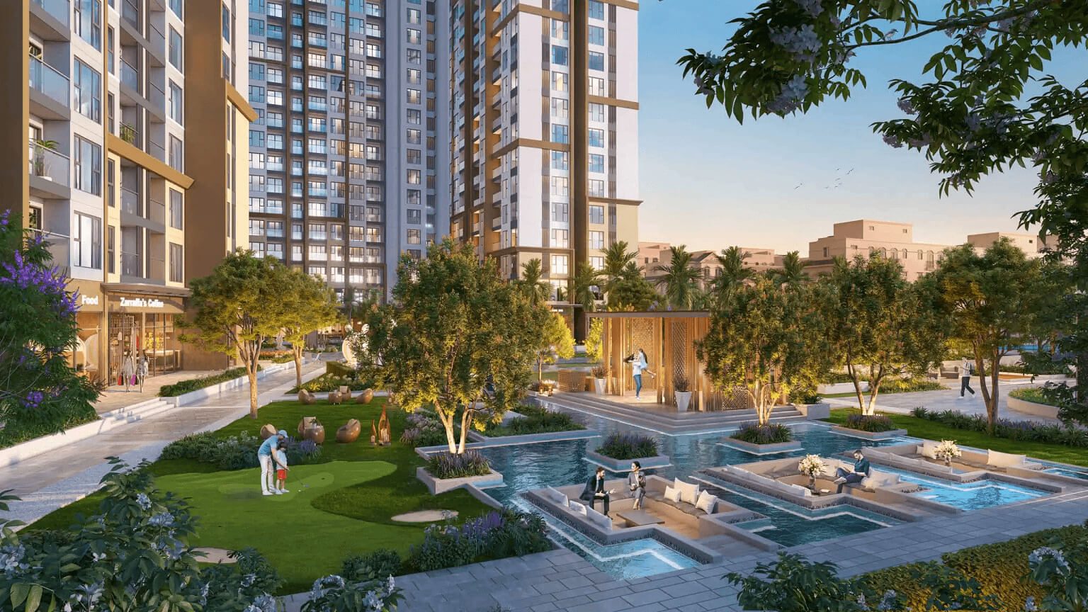 tiện ích dự án masteri grand avenue đông anh